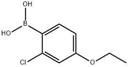 2-クロロ-4-エトキシフェニルボロン酸 化学構造式