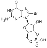 8-BR-CGMP Structure