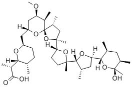 灰争菌素, 31357-58-1, 结构式