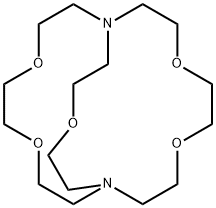 4,7,13,16,21-五氧杂-1,10-二氮杂二环[8.8.5]廿三烷,31364-42-8,结构式