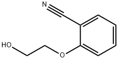 Benzonitrile, 2-(2-hydroxyethoxy)- (9CI) Structure