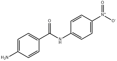 4-アミノ-N-(4-ニトロフェニル)ベンズアミド 化学構造式