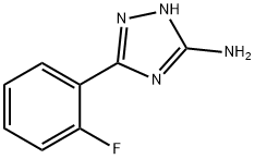 5-(2-fluorophenyl)-4H-1,2,4-triazol-3-amine Struktur