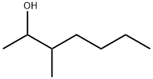 3-メチル-2-ヘプタノール 化学構造式