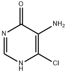 4-羟基-5-氨基-6-氯嘧啶 结构式