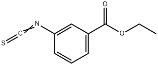イソチオシアン酸3-エトキシカルボニルフェニル 化学構造式
