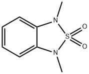 1,3-Dihydro-1,3-dimethyl-2,1,3-benzothiadiazole 2,2-dioxide 结构式