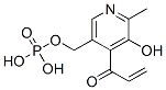 4-vinylpyridoxal-5-phosphate Structure