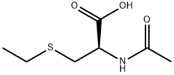 L-Cysteine, N-acetyl-S-ethyl-, 31386-36-4, 结构式