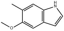 5-甲氧基-6-甲基-吲哚, 3139-10-4, 结构式