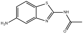 Acetamide, N-(5-amino-2-benzothiazolyl)- (9CI) Struktur