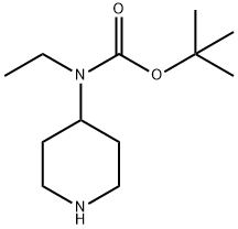 4-Boc-4-Ethylaminopiperidine Structure