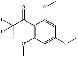 2,2,2-三氟-2′,4′,6′-三甲氧基苯乙酮 结构式