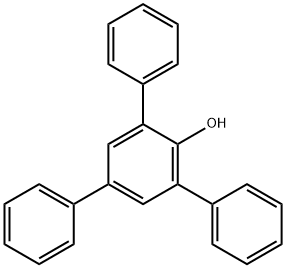 2,4,6-トリフェニルフェノール 化学構造式