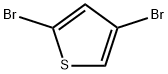 2,4-ジブロモチオフェン 化学構造式