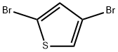 2,4-Dibromothiophene Structure