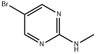 5-溴-2-甲基氨基嘧啶,31402-54-7,结构式