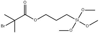 3-三甲氧基甲硅烷-2-溴-2-甲基-丙酸甲酯, 314021-97-1, 结构式