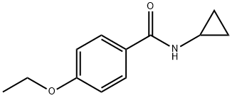 Benzamide, N-cyclopropyl-4-ethoxy- (9CI) 结构式