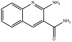 2-氨基喹啉-3-甲酰胺 结构式