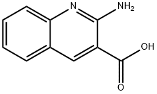2-氨基喹啉-3-羧酸,31407-29-1,结构式