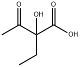Butanoic acid, 2-ethyl-2-hydroxy-3-oxo- (9CI) Struktur