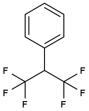 [2,2,2-Trifluoro-1-(trifluoromethyl)ethyl]benzene Structure