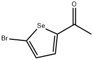 Ethanone, 1-(5-bromoselenophene-2-yl)-,31432-41-4,结构式