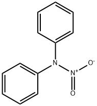 N-NITRO-DIPHENYLAMINE 化学構造式