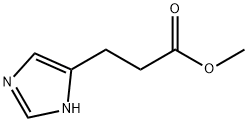 甲基3-(1H-咪唑-4-基)丙酸酯盐酸盐 结构式