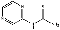 1-(ピラジン-2-イル)チオ尿素 化学構造式