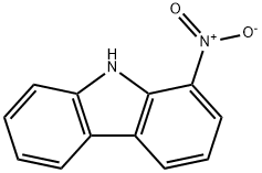 9H-Carbazole, 1-nitro- Struktur