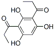 1,1'-(2,4,6-Trihydroxy-1,3-phenylene)bis(1-propanone) Struktur