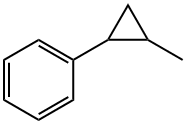 1-メチル-2-フェニルシクロプロパン 化学構造式
