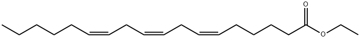 γ-亚麻酸乙酯 结构式