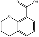 1-苯并二氢吡喃-8-甲酸, 31457-16-6, 结构式