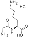 H-GLY-LYS-OH・HCL 化学構造式
