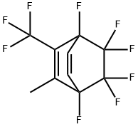 1,4,7,7,8,8-Hexafluoro-2-methyl-3-(trifluoromethyl)bicyclo[2.2.2]octa-2,5-diene Structure