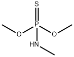N-Methylamidothiophosphoric acid O,O-dimethyl ester Struktur