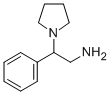 2-PHENYL-2-PYRROLIDINYLETHYLAMINE Structure