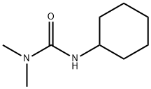 Urea, N'-cyclohexyl-N,N-dimethyl- 化学構造式