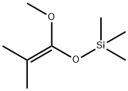 1-甲氧基-1-(三甲基甲硅氧基)-2-甲基-1-丙烯, 31469-15-5, 结构式