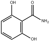 2,6-ジヒドロキシベンズアミド 化学構造式