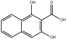 1,3-dihydroxy-2-naphthoic acid Structure