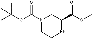 (S)-1-N-BOC-3-哌嗪甲酸甲酯, 314741-39-4, 结构式