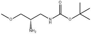 Carbamic acid, [(2S)-2-amino-3-methoxypropyl]-, 1,1-dimethylethyl ester (9CI) Structure