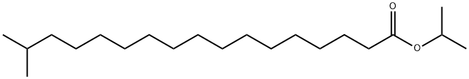 isopropyl 16-methylheptadecanoate Struktur