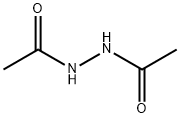 N,N'-ジアセチルヒドラジン 化学構造式