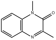 1,3-ジメチル-2(1H)-キノキサリノン 化学構造式