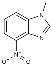 4-硝基-1-甲基苯并咪唑, 31493-66-0, 结构式